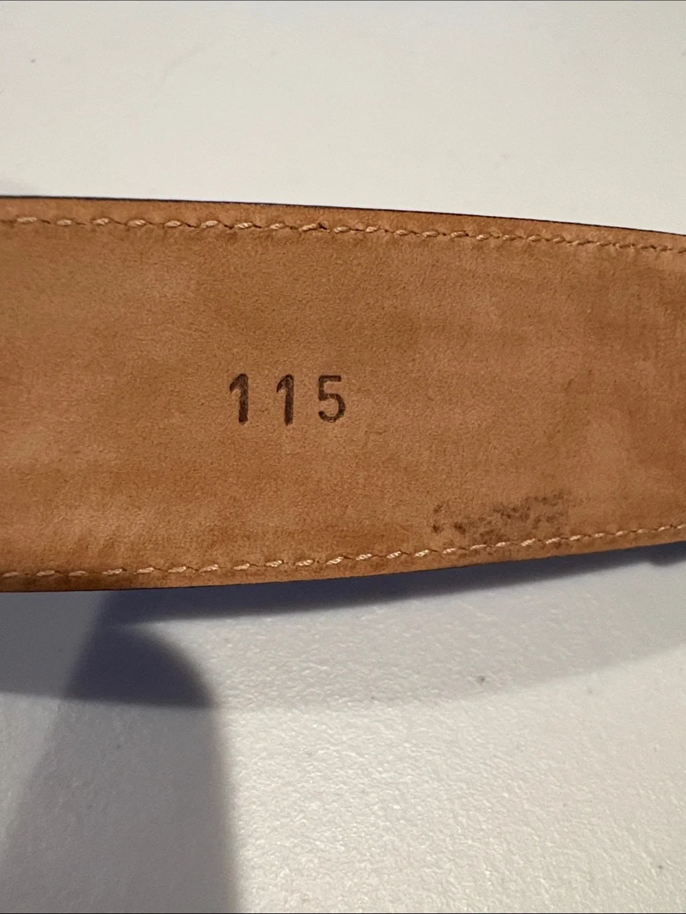 Salvatore Ferragamo - Men's Single Gancio Sude Belt. Navy Blue, Size 115 / US 40